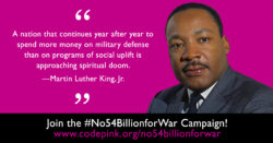 CODEPINK on MLK, Jr.