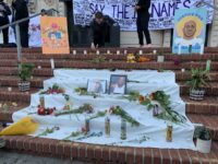 Hundreds march through the Mission in protest of police killings of Daunte Wright and Roger Allen