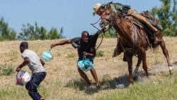 US Border Agents Are Removing Haitian Migrants Using Horses and Whips (from Adrienne Fong)
