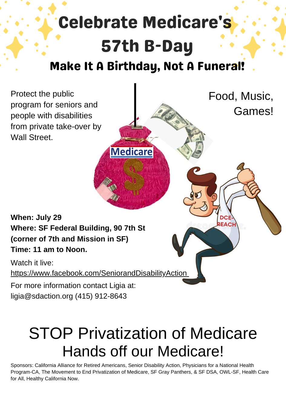 Celebrate Medicare's 57th B-Day @ Federal Building