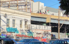 Demonstration For Free Palestine Blocks 101 Freeway In San Francisco