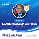 Hakeem Jeffries is AIPAC-endorsed