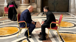 Trump and Zelensky meet at Pope’s funeral
