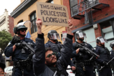 Another S.F. protester charged with assault after downtown confrontations with ICE