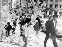 When S.F. celebrated the New Year … by throwing garbage out the window