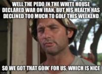 The pedo in the White House