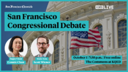 Connie Chan and Scott Wiener to meet at congressional debate presented by S.F. Chronicle and KQED