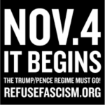 It begins: The Trump/Pence Regime Must GO!