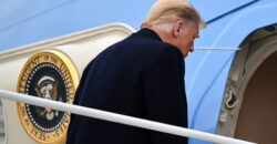 Trump exits White House silenced by Twitter, shunned by some in GOP