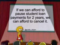 Lisa Simpson on student loans