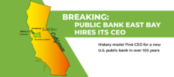 BREAKING: Public Bank East Bay hires Scott Waite as CEO, first chief executive for a new U.S. public bank in over 100 years