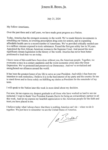 Biden’s July 21, 2024 letter to America