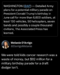 Trump’s parade for himself