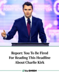 The Onion on Charlie Kirk