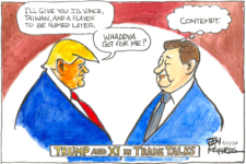 Trump and Xi in Trade Talks