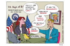 U.S. Dept. of B.S. job interviews