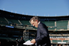 Giants president Larry Baer tries to reassure fans after Buster Posey avoids Pride Night questions
