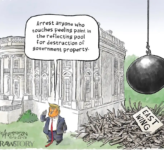 Trump cartoon