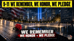 9-11 We Remember, We Honor, We Pledge